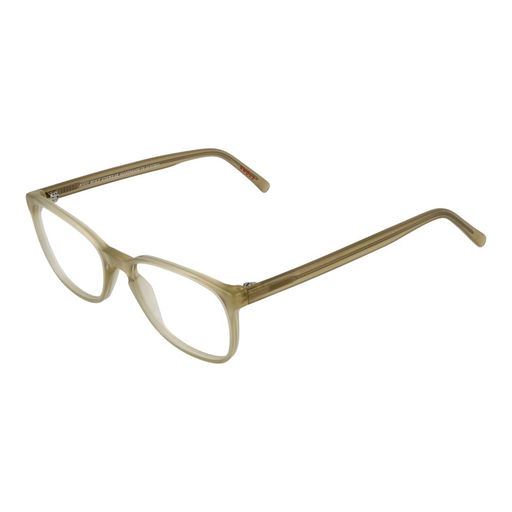 Andy Wolf Beige Unisex Optical Frames – Panto Full-Rim, 50mm
