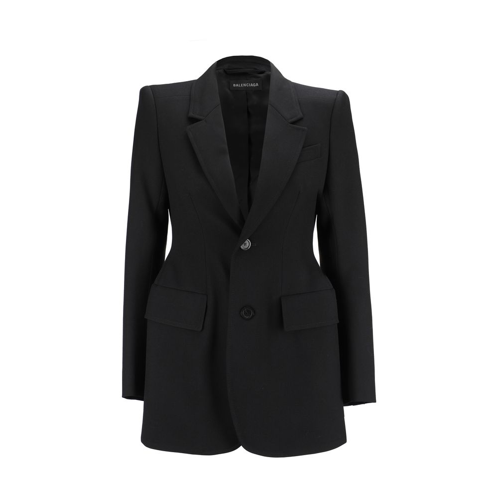 Balenciaga Wool Blazer Jacket: A Modern Icon of Tailoring