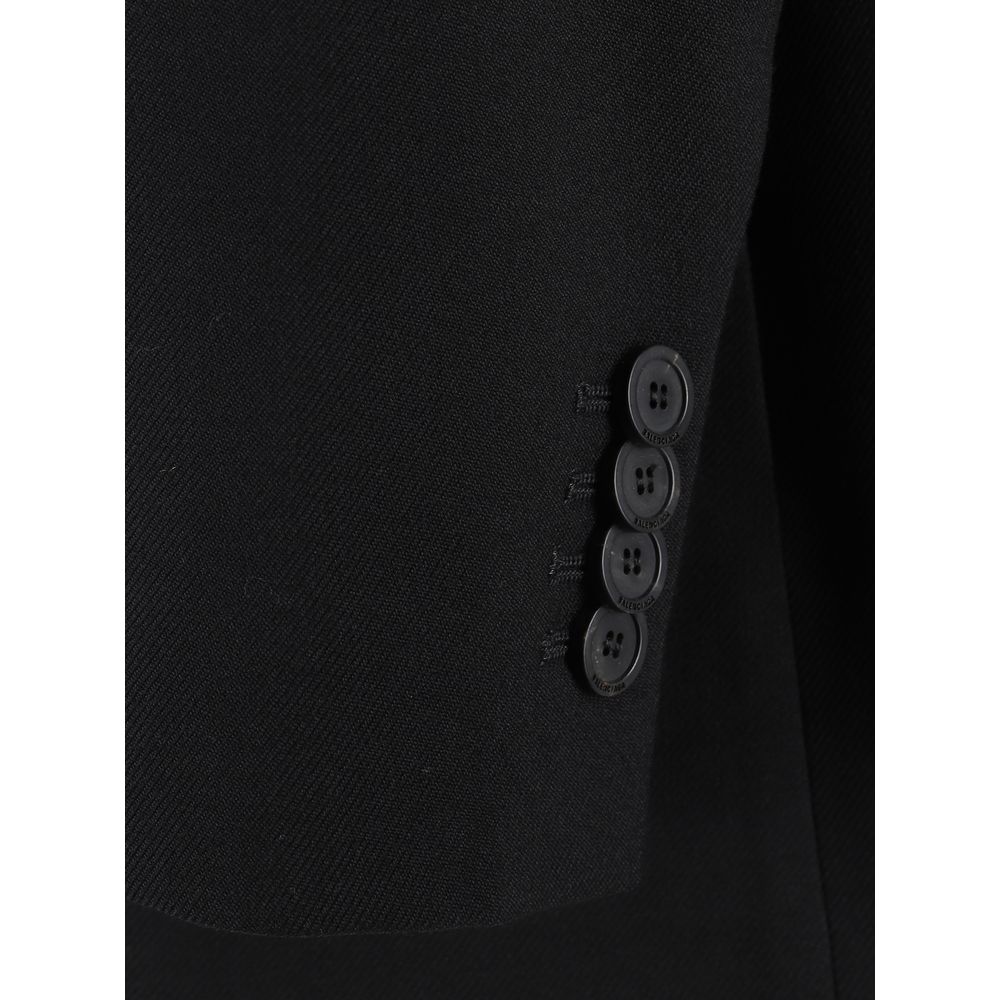 Balenciaga Wool Blazer Jacket: A Modern Icon of Tailoring