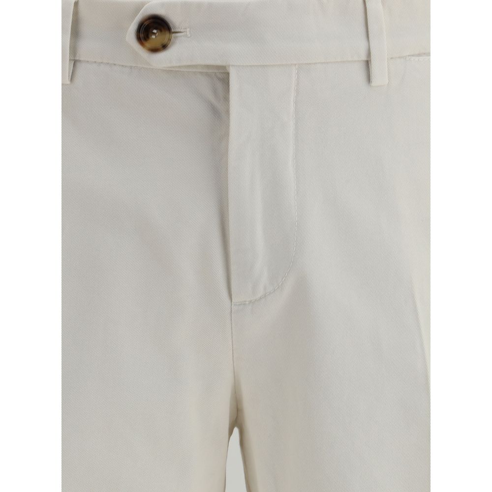Brunello Cucinelli Cotton Dyed Trousers