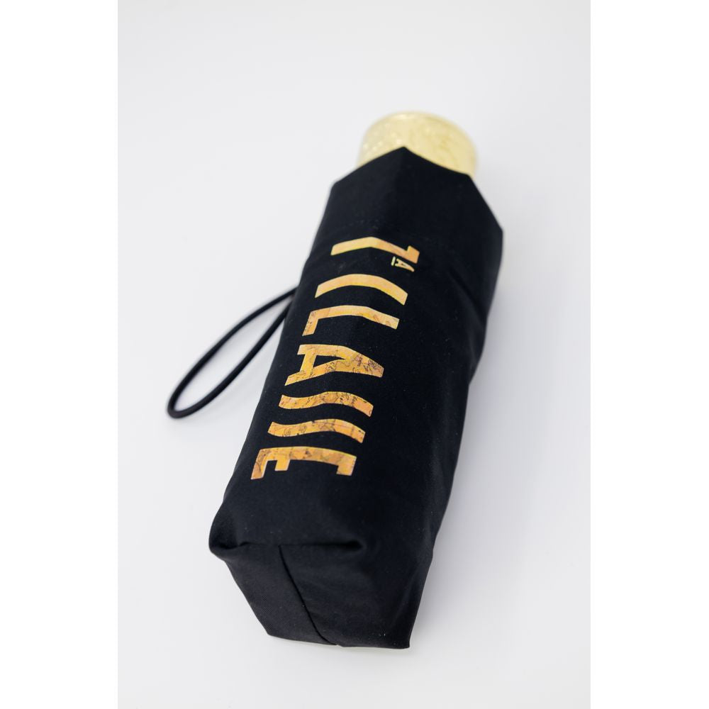 Alviero Martini Prima Classe Black Nylon Umbrella for Women