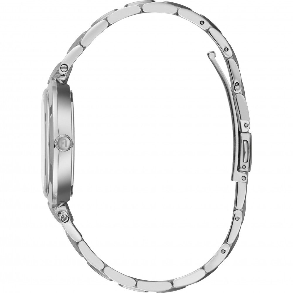 Furla Gray Stainless Steel Watch