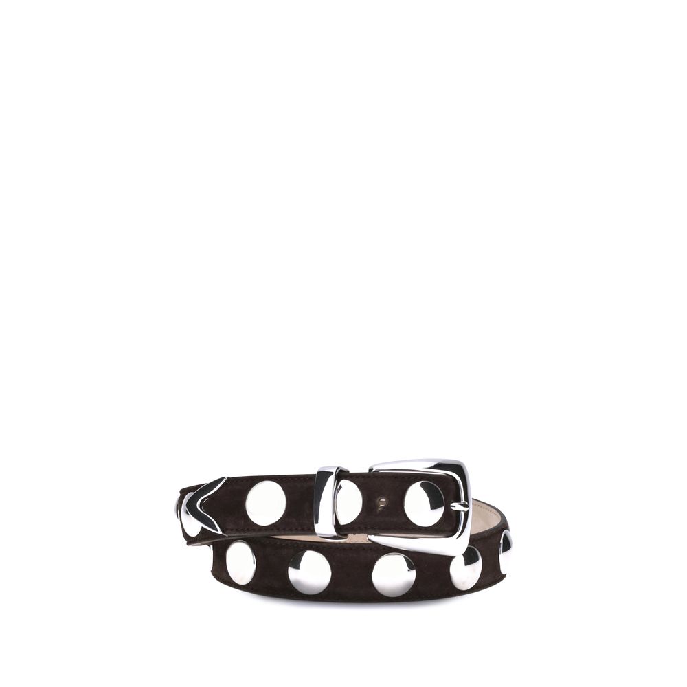 Khaite Benny Leather Belt - Elegant and Sophisticated Statement Piece