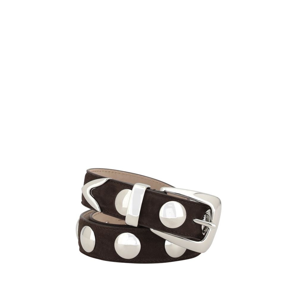 Khaite Benny Leather Belt - Elegant and Sophisticated Statement Piece