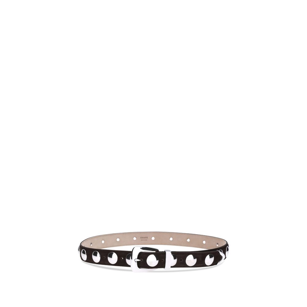 Khaite Benny Leather Belt - Elegant and Sophisticated Statement Piece