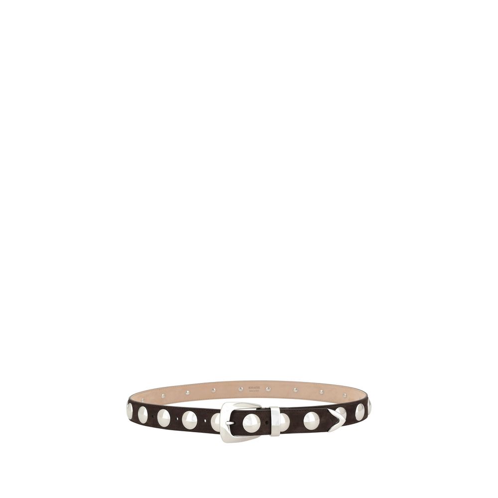 Khaite Benny Leather Belt - Elegant and Sophisticated Statement Piece