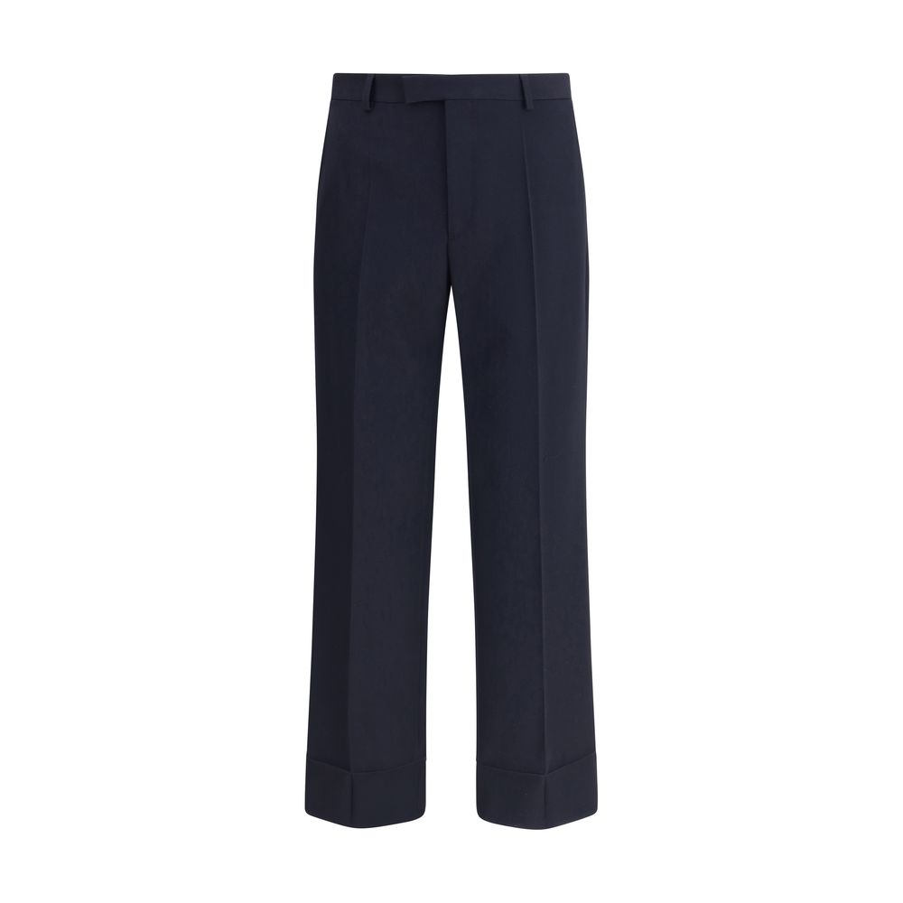 Valentino Virgin Wool Tailored Pants