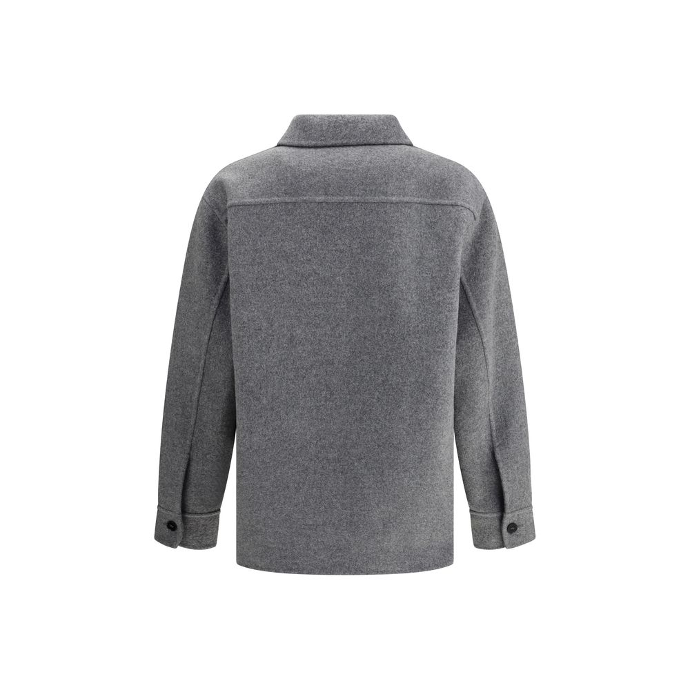 Jil Sander Virgin Wool Shirt Jacket
