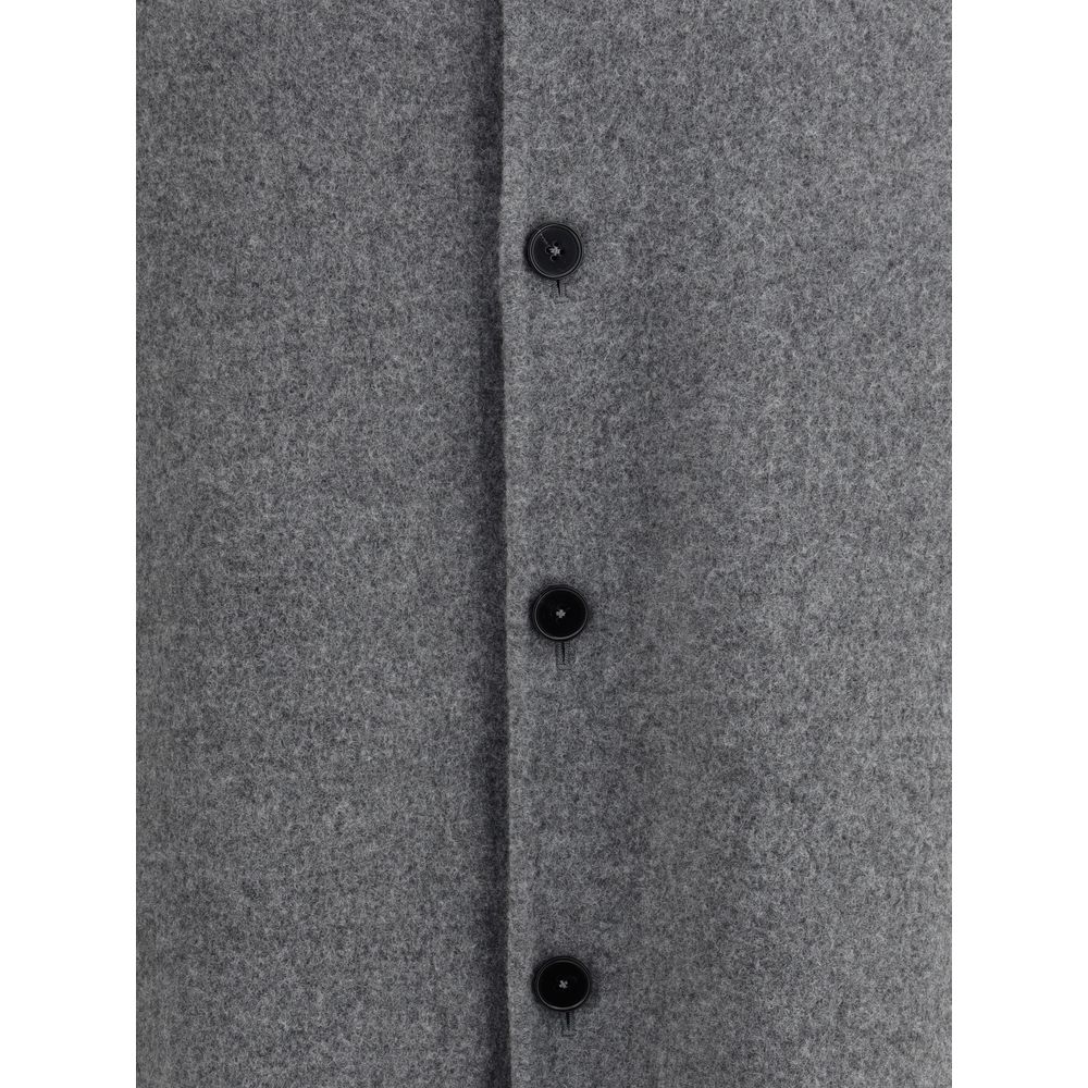 Jil Sander Virgin Wool Shirt Jacket