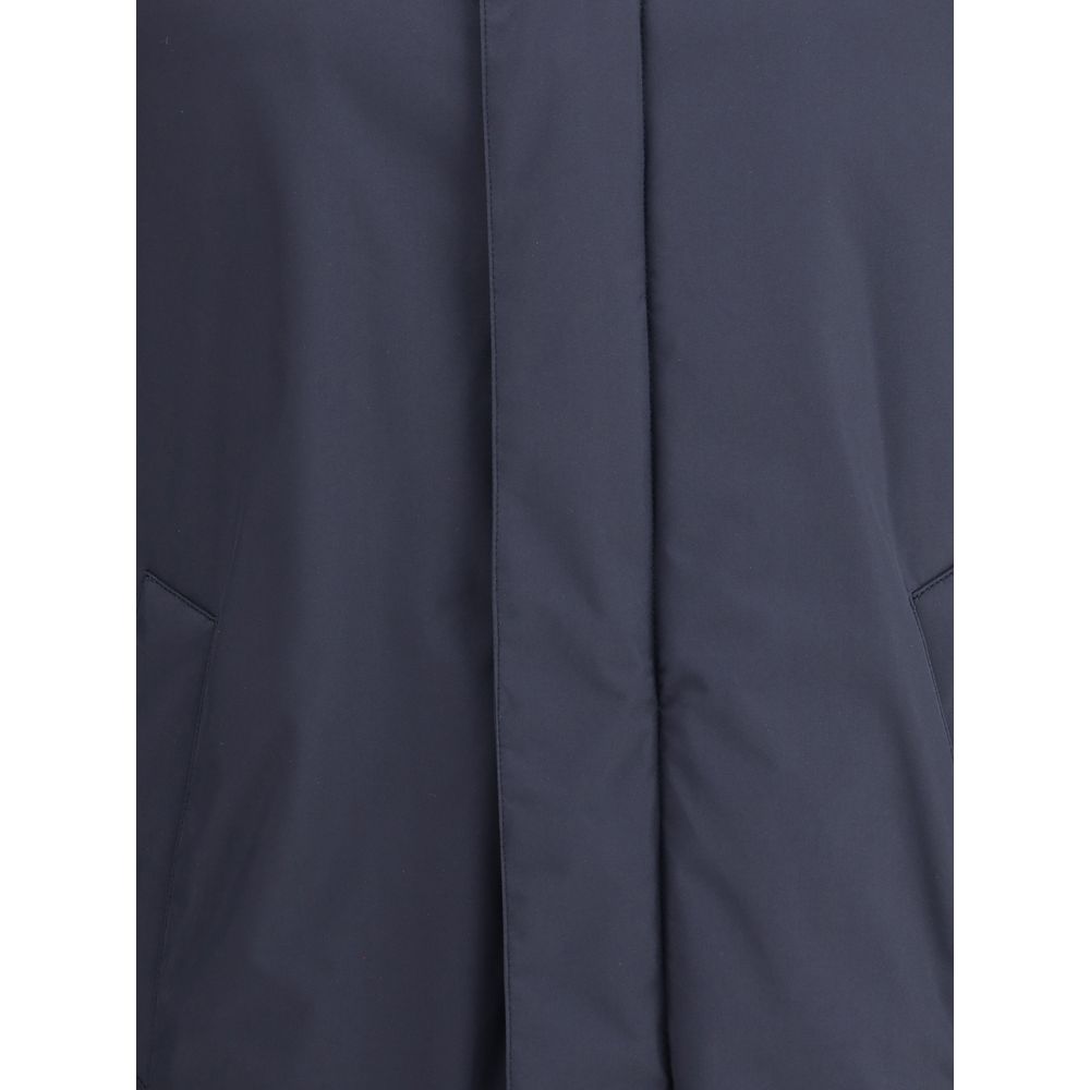 Herno Hooded Down Jacket - Elegant and Functional Cold Weather Gear