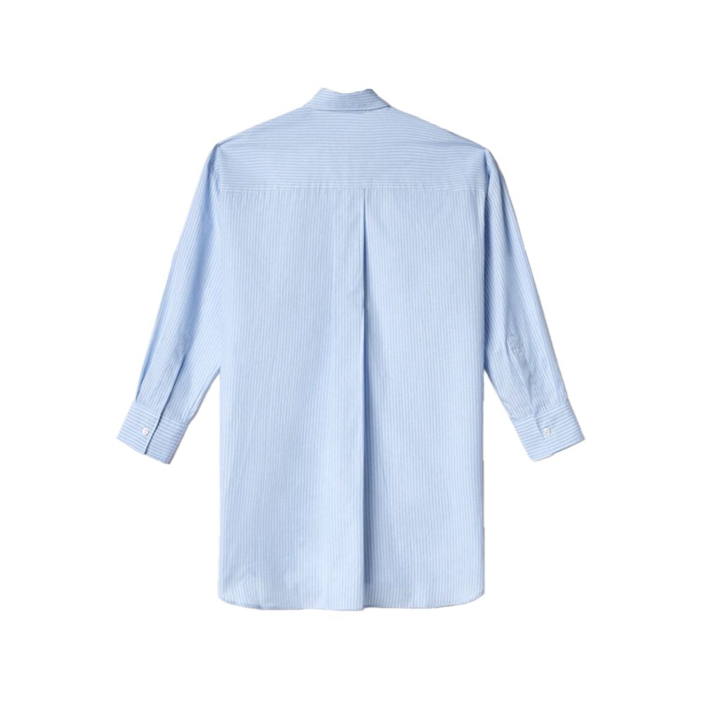Hinnominate Light Blue Stripe Cotton Shirt