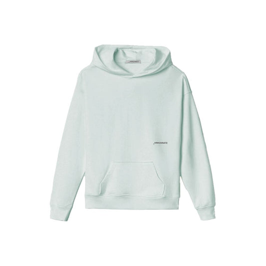 Hinnominate Gray Cotton Sweater with Central Pocket