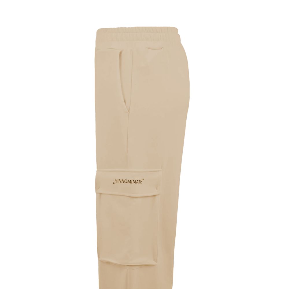 Hinnominate Beige Stretch Long Pants