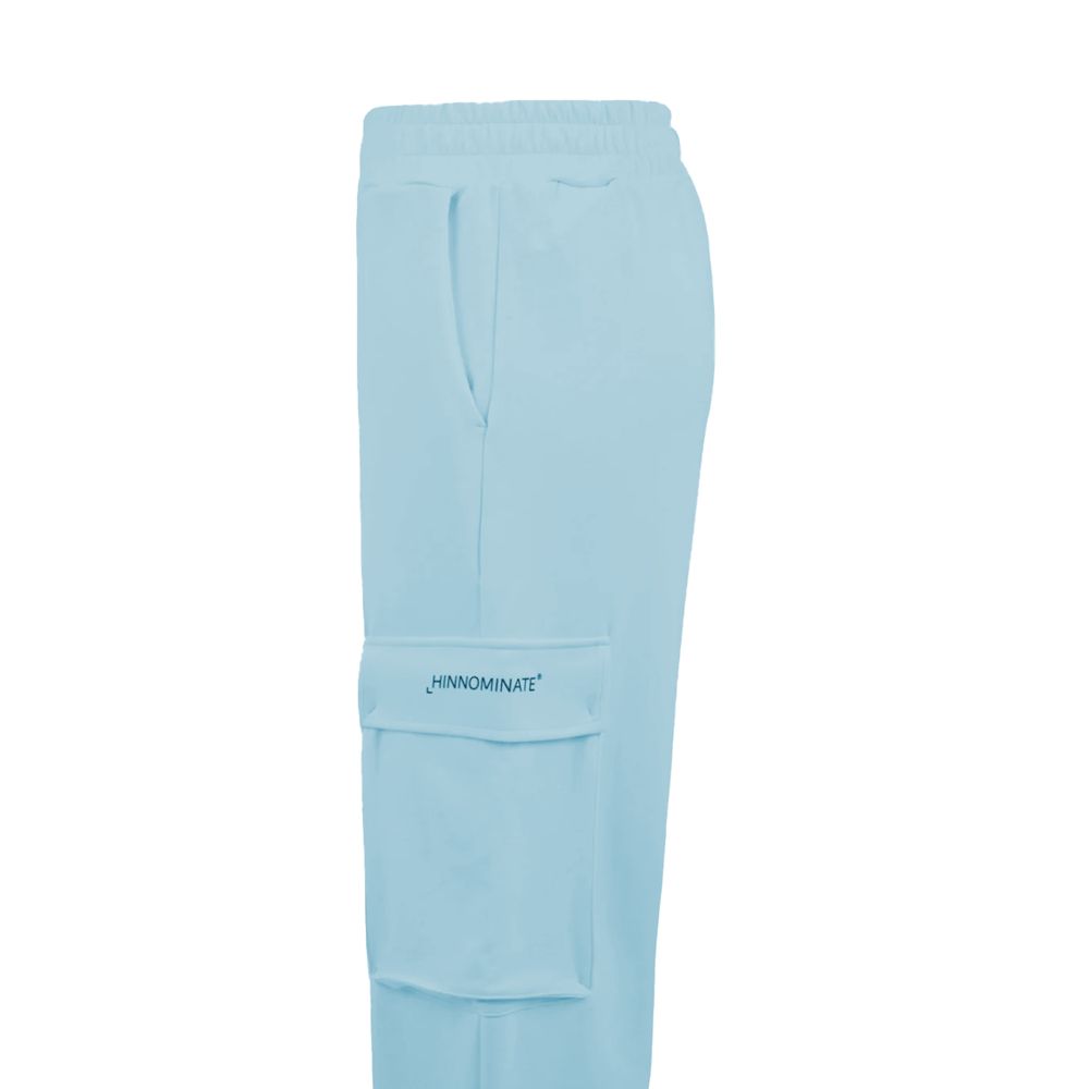 Hinnominate Light Blue Stretch Long Pant with Drawstring