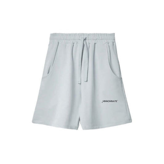 Hinnominate Gray Cotton Fleece Shorts