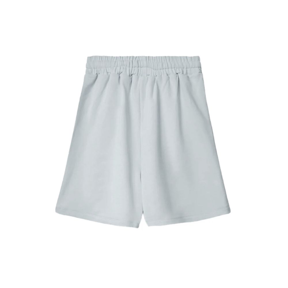 Hinnominate Gray Cotton Fleece Shorts