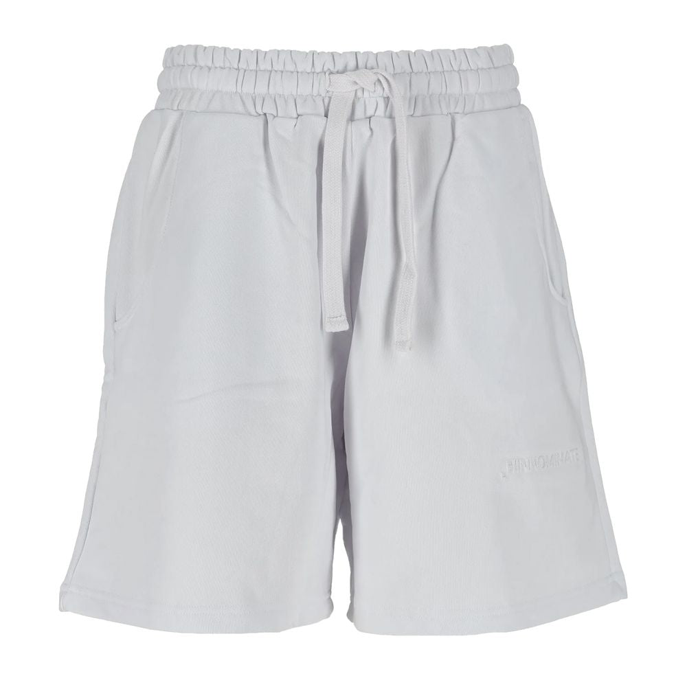 Hinnominate White Cotton Short - Effortless Italian Style