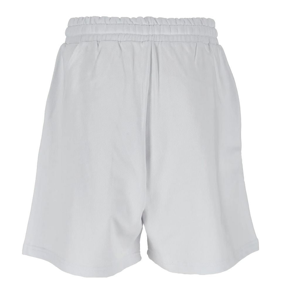 Hinnominate White Cotton Short - Effortless Italian Style