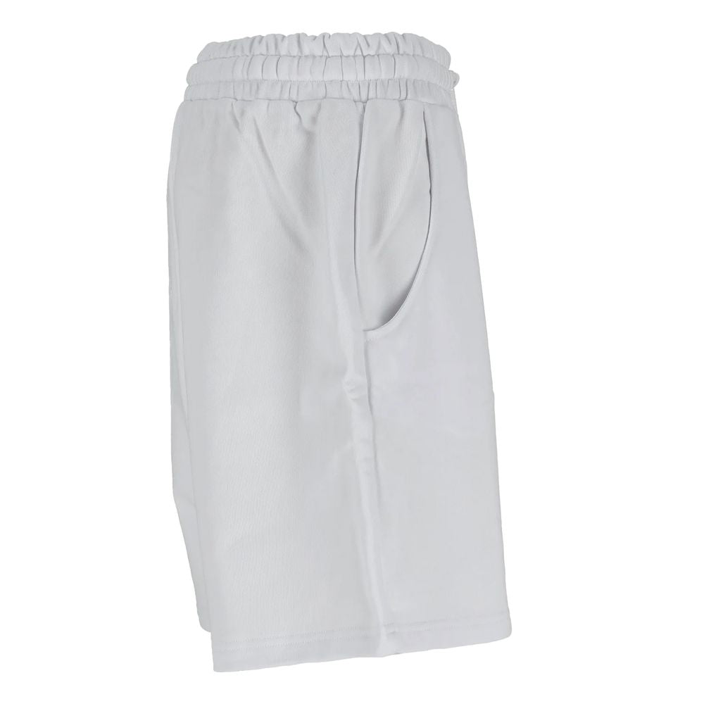 Hinnominate White Cotton Short - Effortless Italian Style