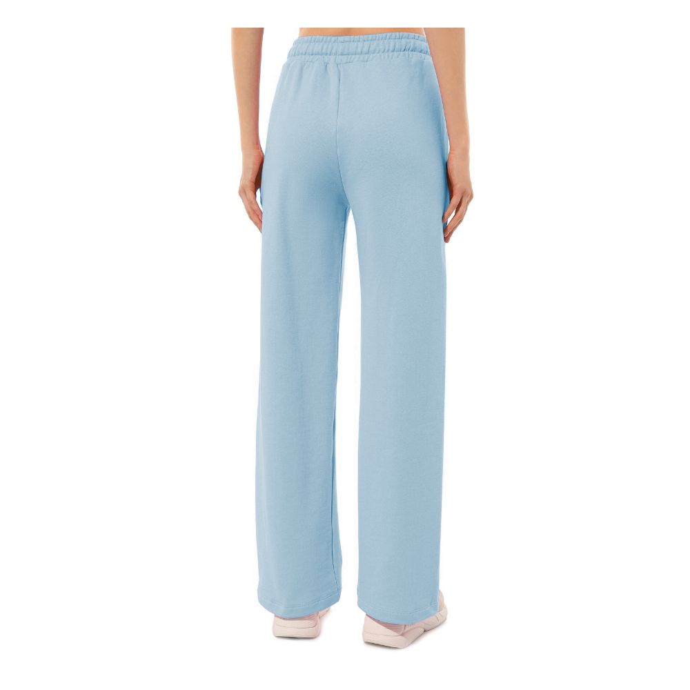 Hinnominate Blue Cotton Palazzo Trousers