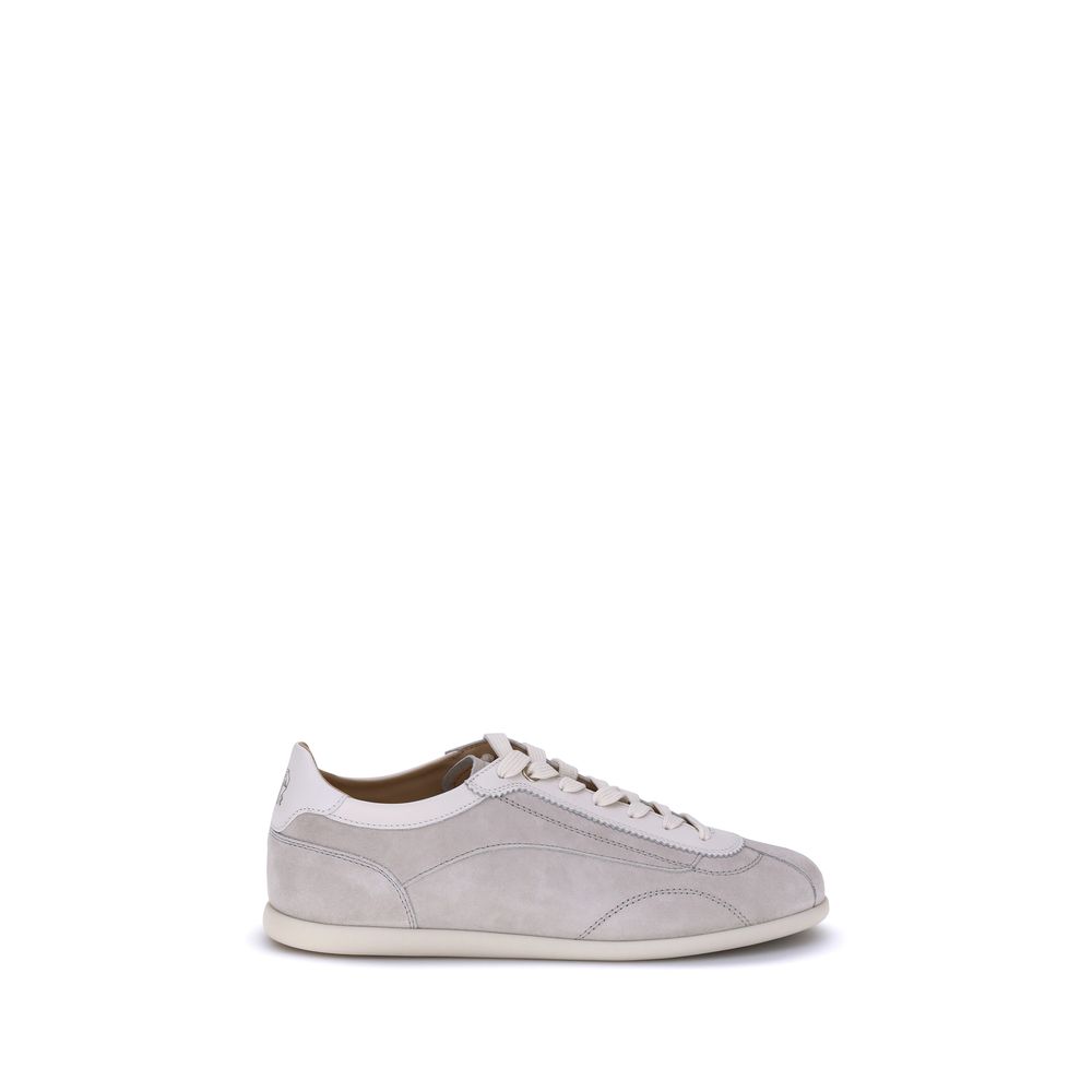 Brunello Cucinelli Suede Leather Sneakers