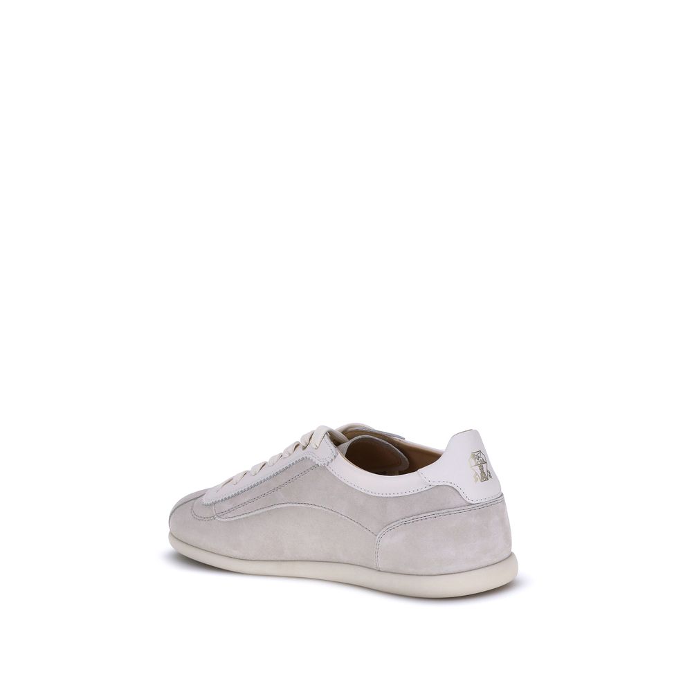 Brunello Cucinelli Suede Leather Sneakers