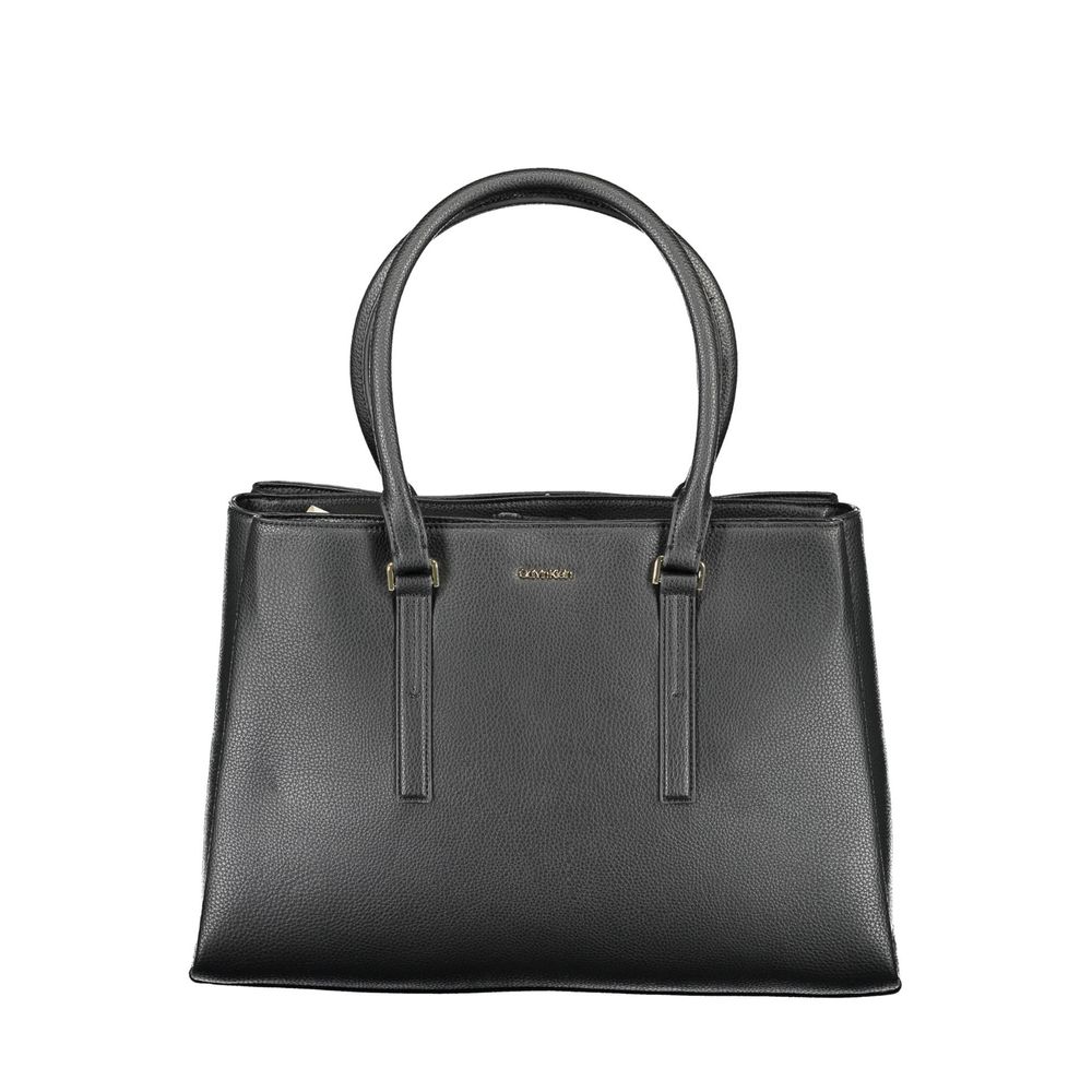 Calvin Klein Black Recycled Polyester Handbag