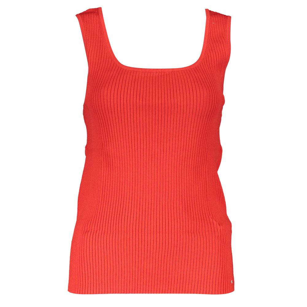 Tommy Hilfiger Red Modal Wide Strap Tank Top