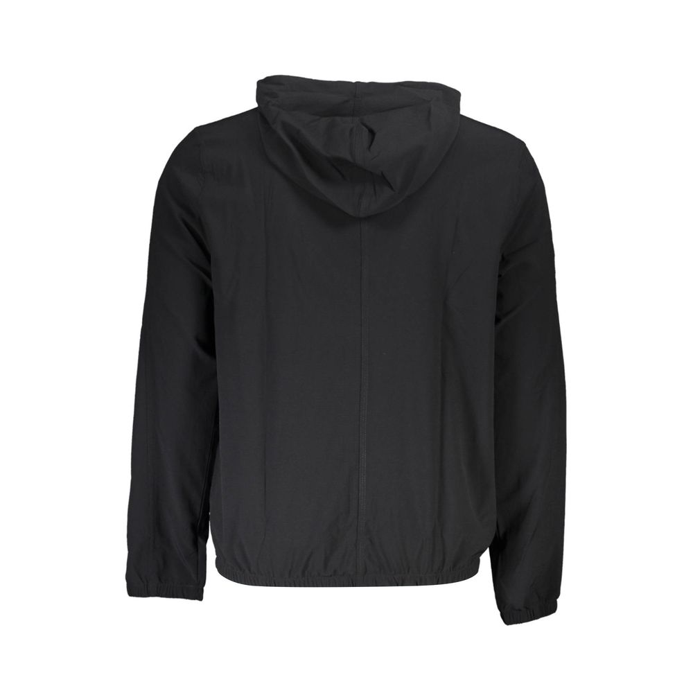 Calvin Klein Black Polyester Hoodie Sweater