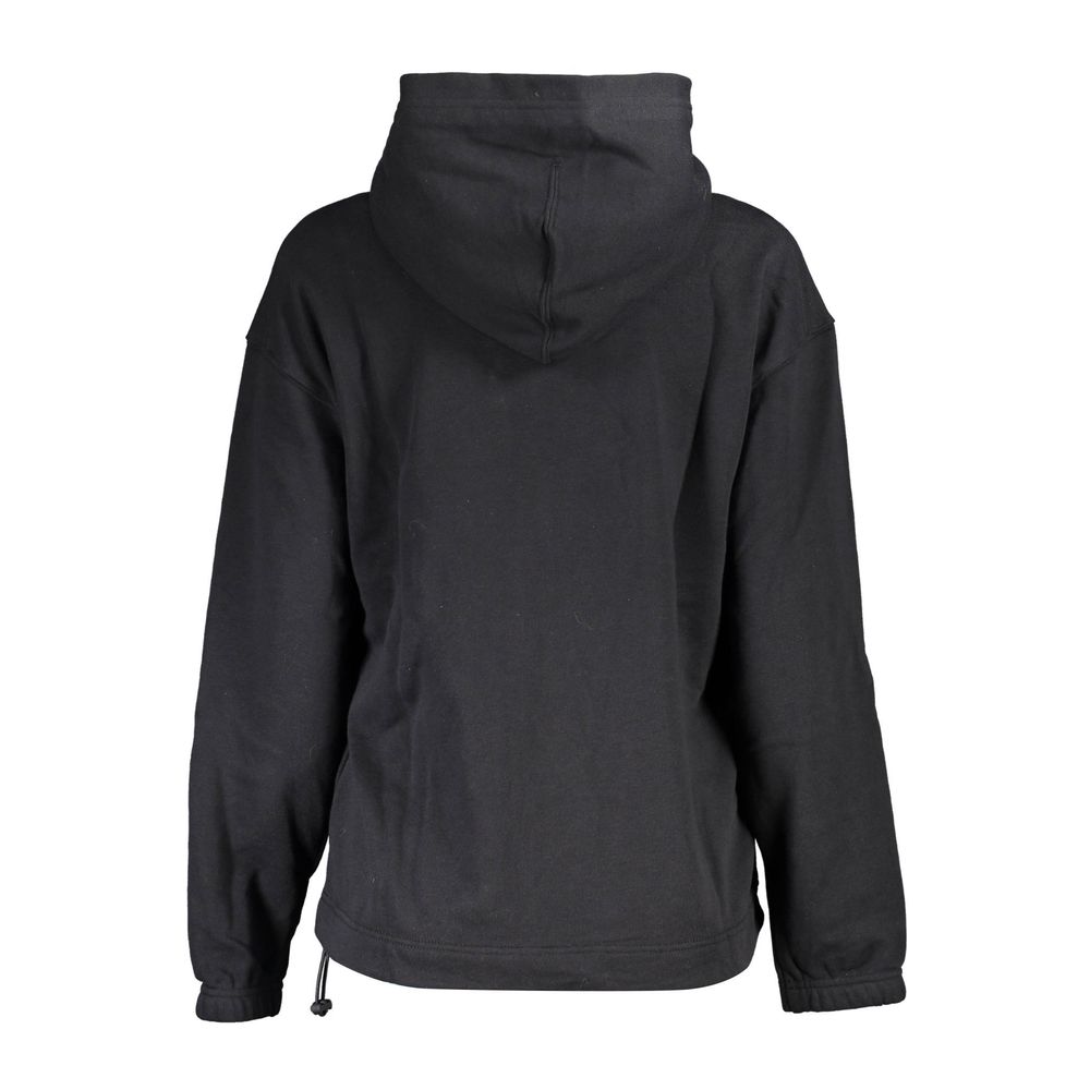 Calvin Klein Black Cotton Hoodie Sweater