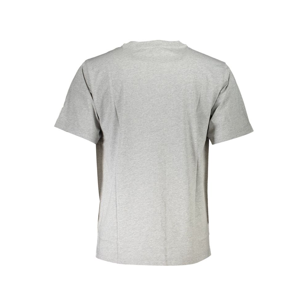 North Sails Gray Cotton T-Shirt - Comfort Fit Essential for Every Adventure