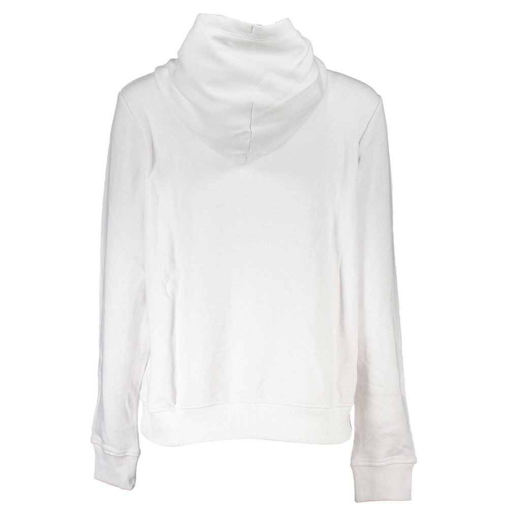 Tommy Hilfiger White Cotton Hoodie Sweatshirt