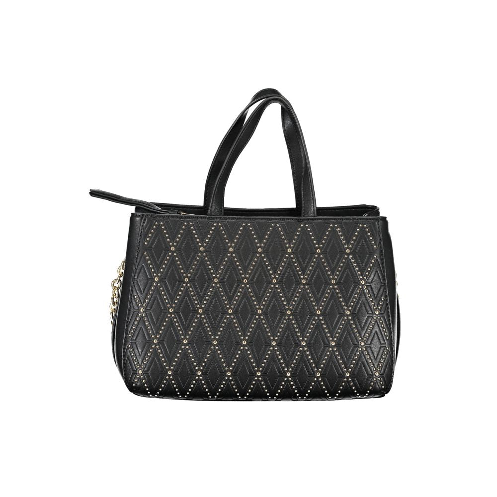 Valentino Bags Chic Black Handbag with Removable Shoulder Strap