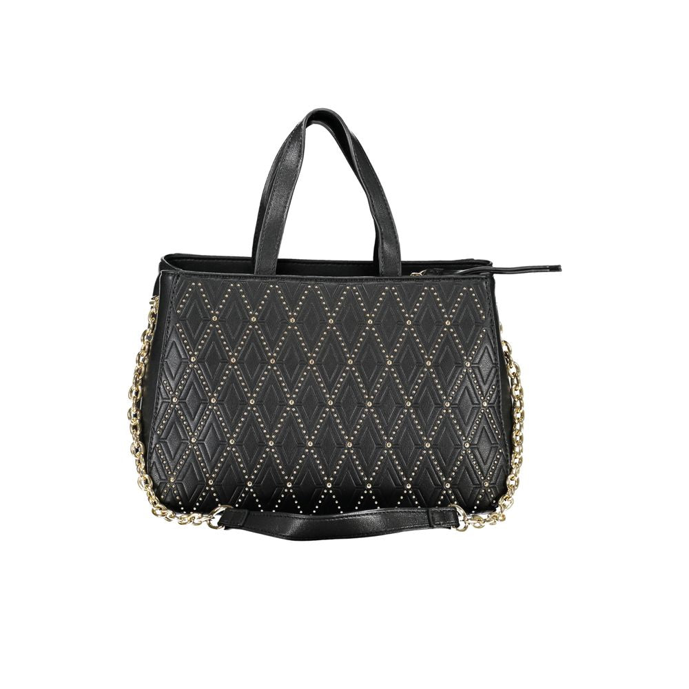 Valentino Bags Chic Black Handbag with Removable Shoulder Strap