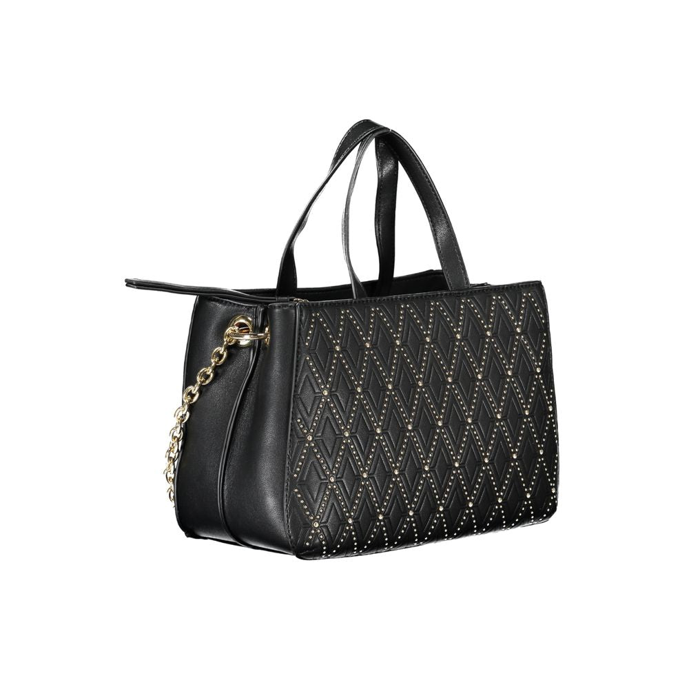 Valentino Bags Chic Black Handbag with Removable Shoulder Strap