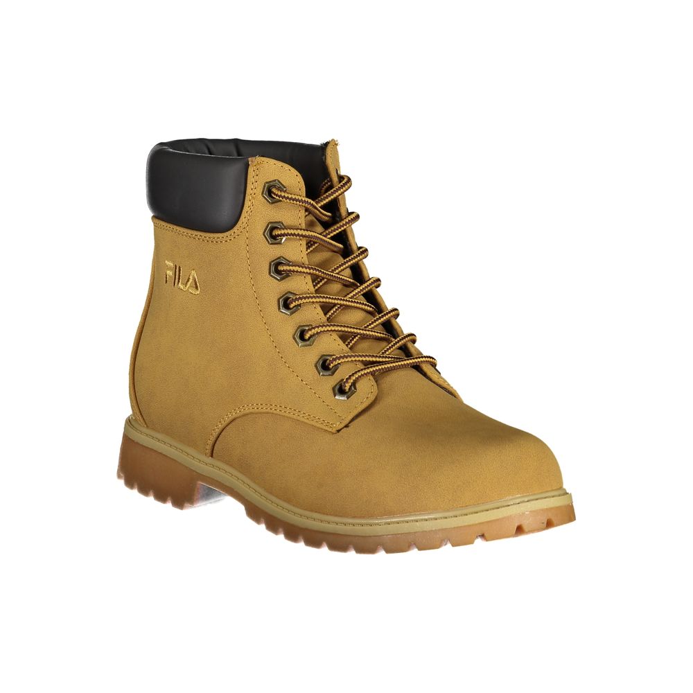 Fila Yellow Polyester Boot - Stylish Comfort for Every Adventure