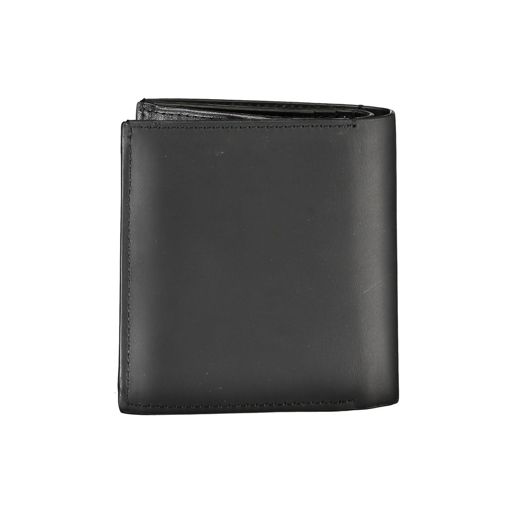 Calvin Klein Black Leather Wallet: Modern Elegance with RFID Protection
