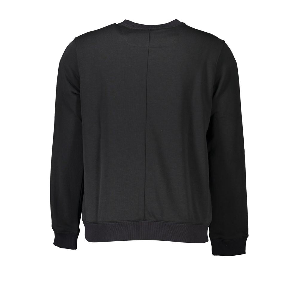 Calvin Klein Black Polyester Crew Neck Sweater