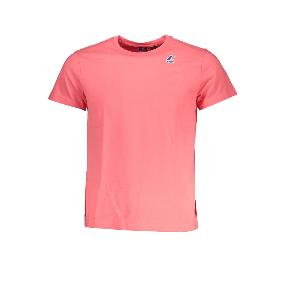 K-WAY Pink Cotton T-Shirt - Stylish Comfort for Everyday Wear