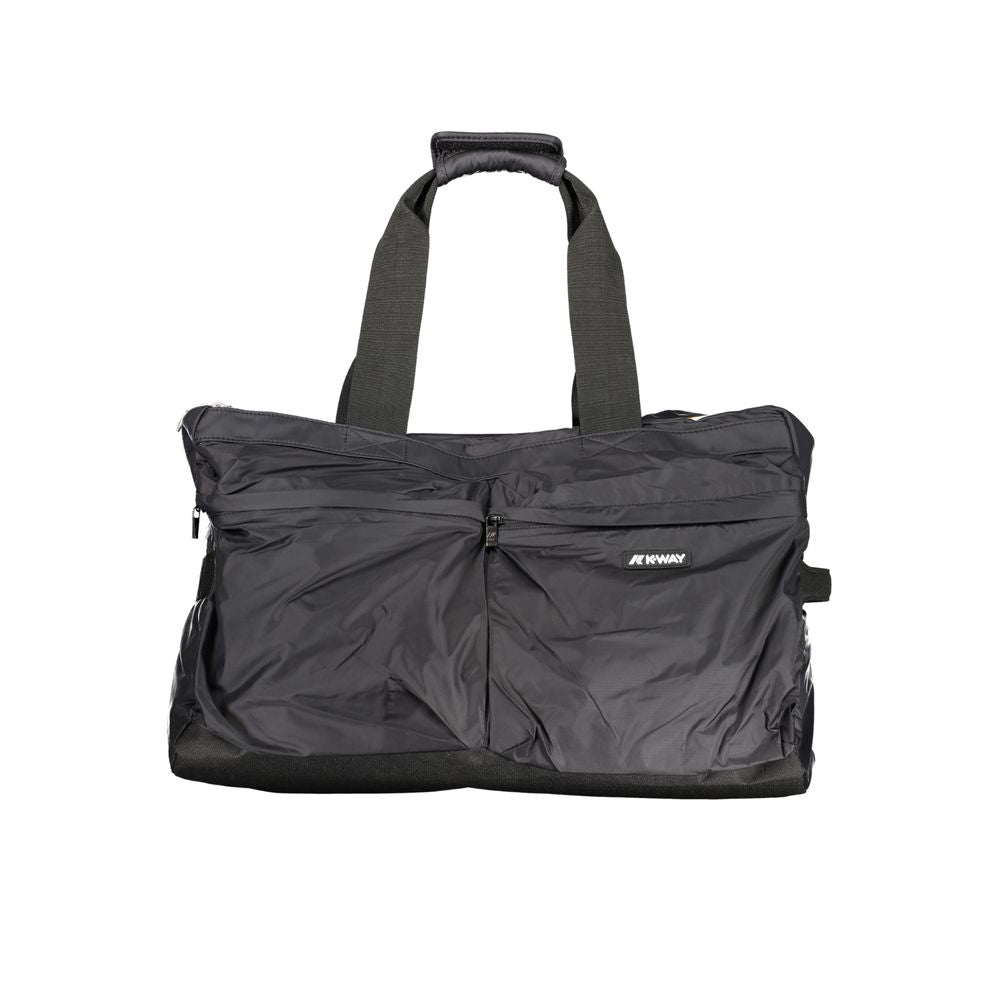 K-WAY Black Polyester Luggage and Travel Bag