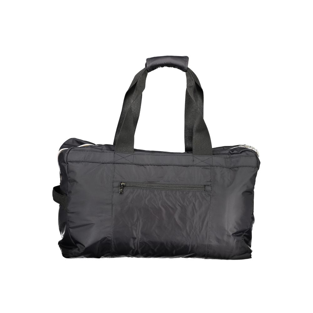 K-WAY Black Polyester Luggage and Travel Bag
