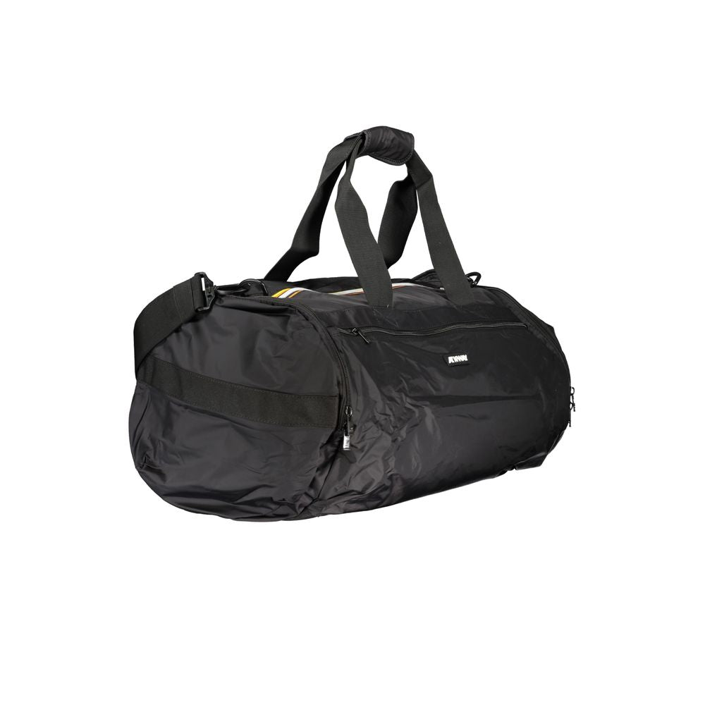 K-WAY Black Polyamide Luggage And Travel Bag
