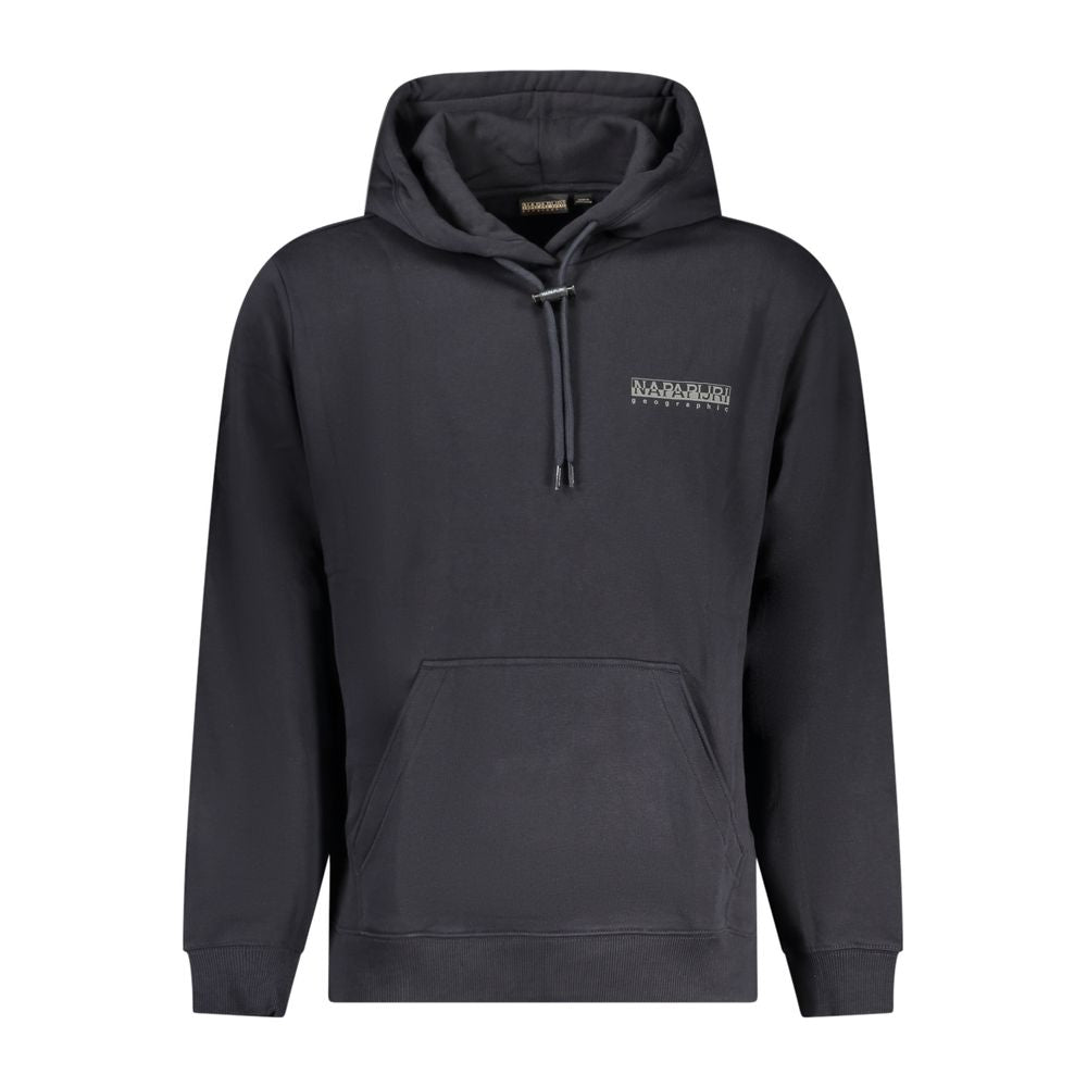 Napapijri Black Cotton Hoodie