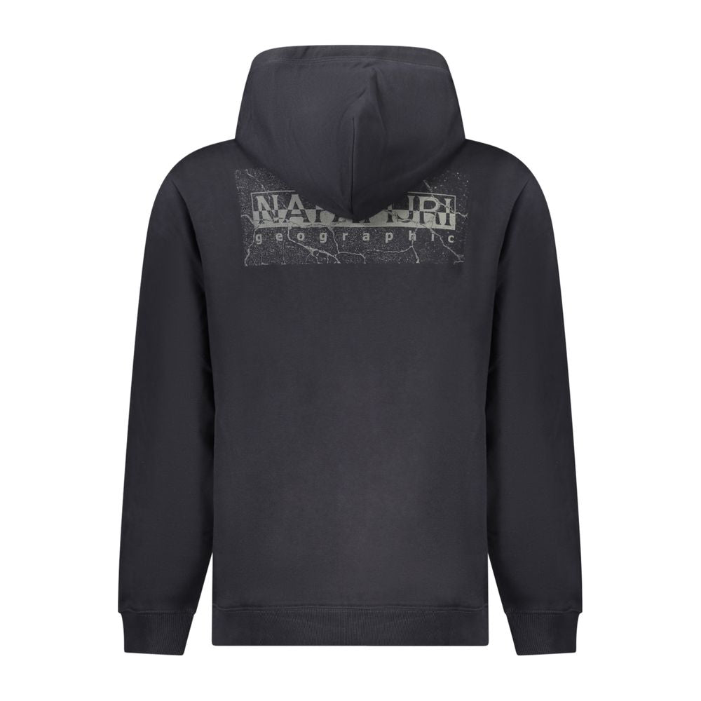 Napapijri Black Cotton Hoodie