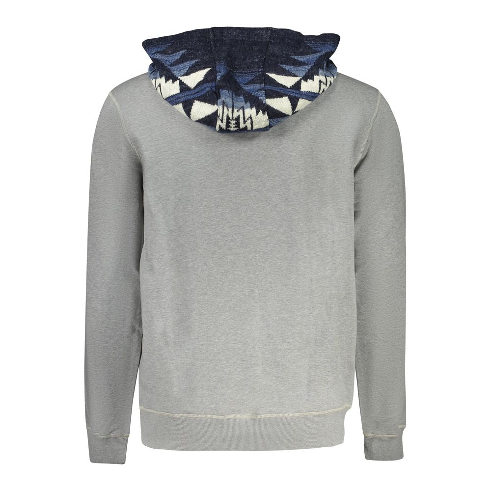 Guess Jeans Gray Cotton Sweater - Stylish Comfort Redefined