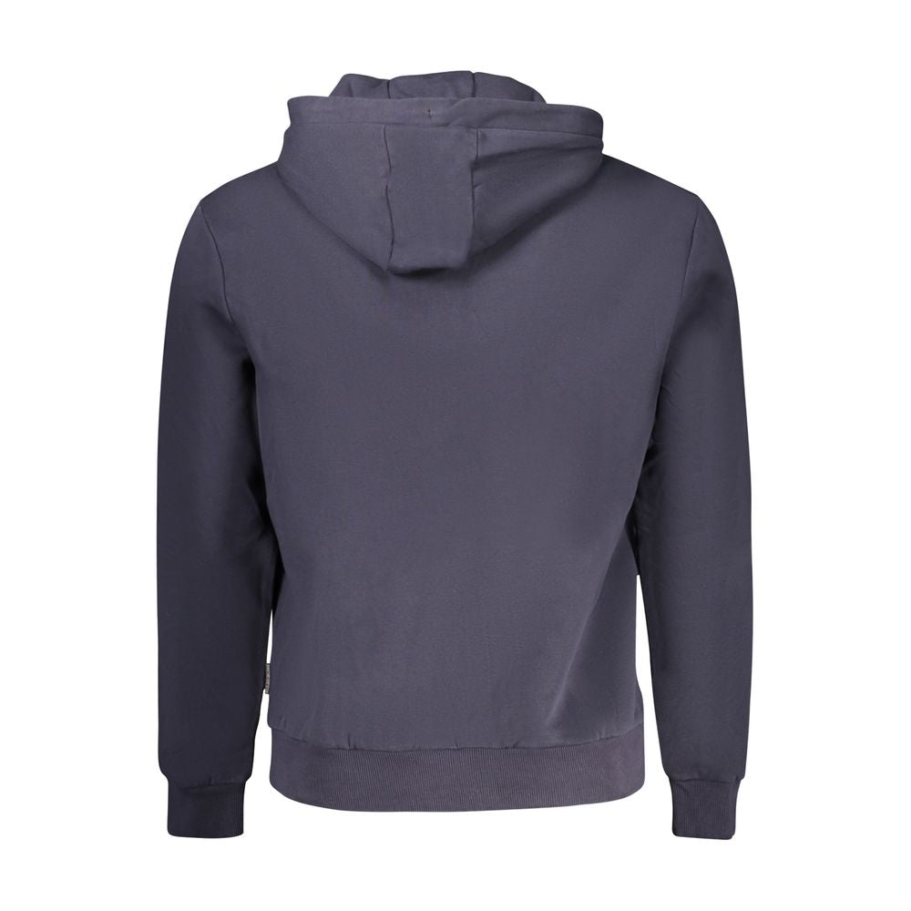 Napapijri Blue Cotton Hoodie