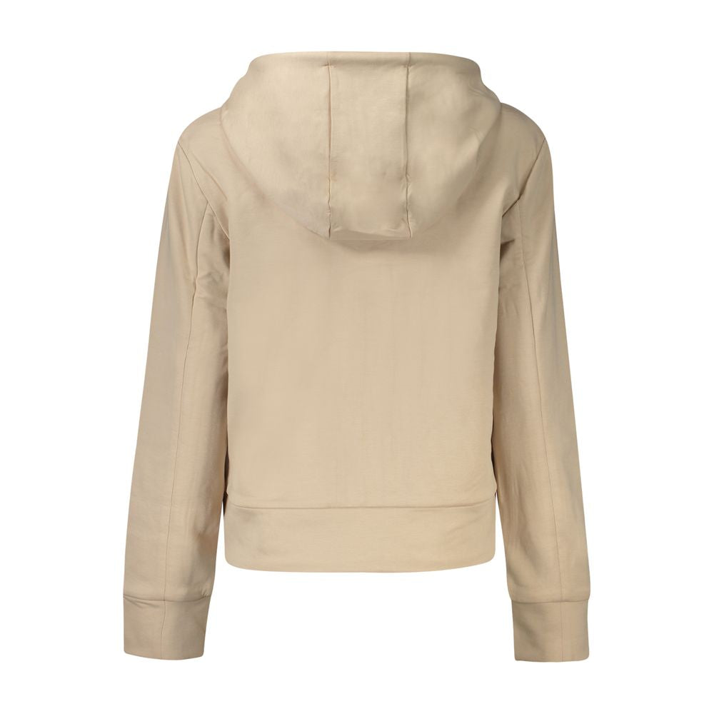 K-WAY Pink Polyester Sweater - Long-Sleeved Hooded Sweatshirt