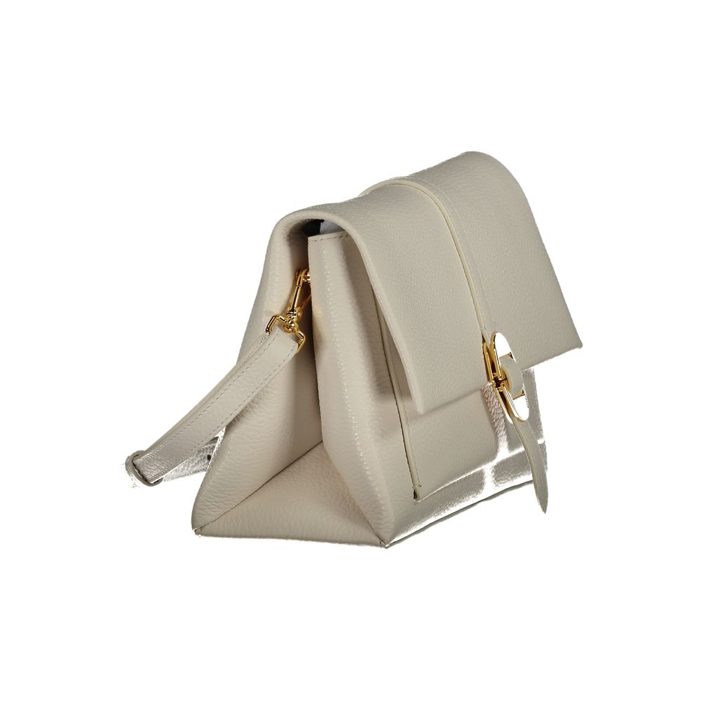 Coccinelle White Leather Dorian Handbag