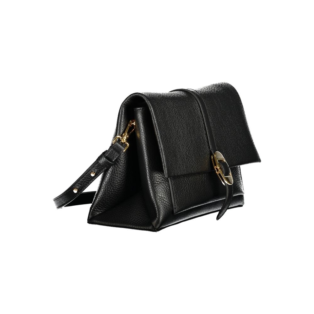 Coccinelle Black Leather Dorian Handbag