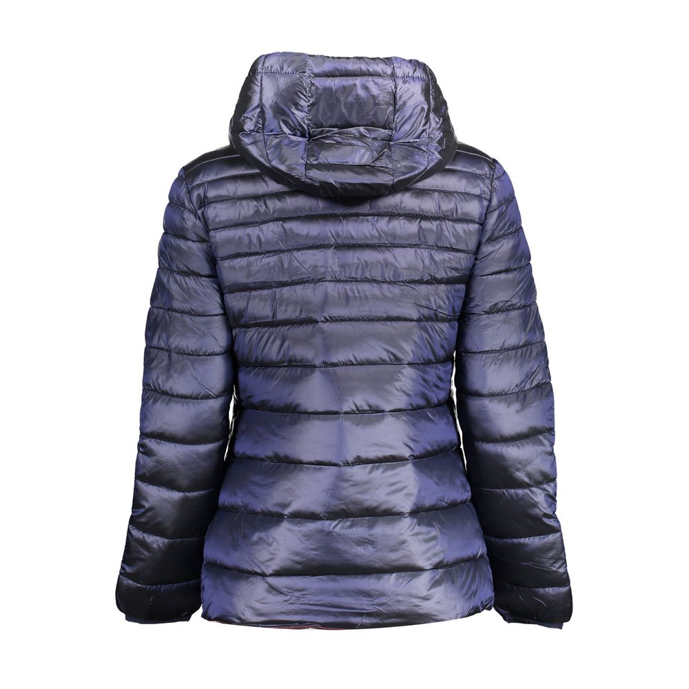 U.S. POLO ASSN. Blue Nylon Jacket with Hood